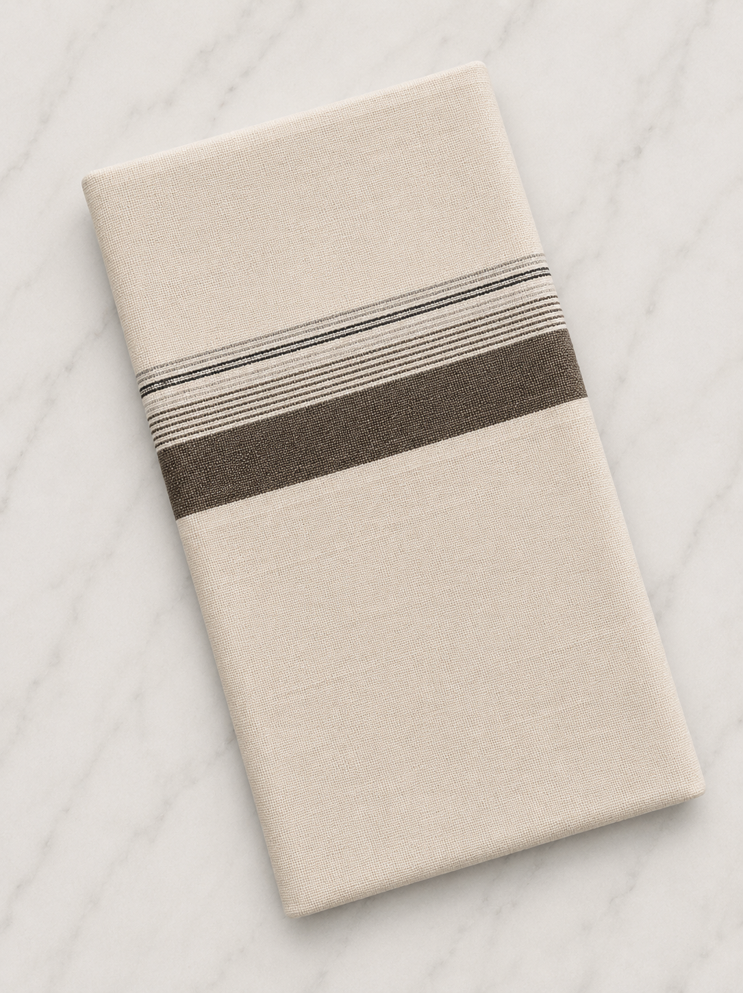 Silver and Charcoal Grey Zari-Off White Handloom Dhothi
